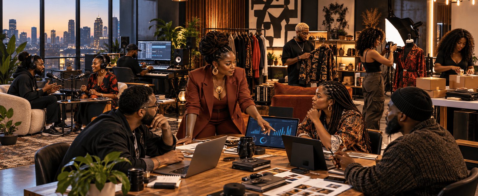 The Creator Economy in 2026 How Black Creatives Are Monetizing Their Culture on  representing New Jersey's entrepreneurship and small business community