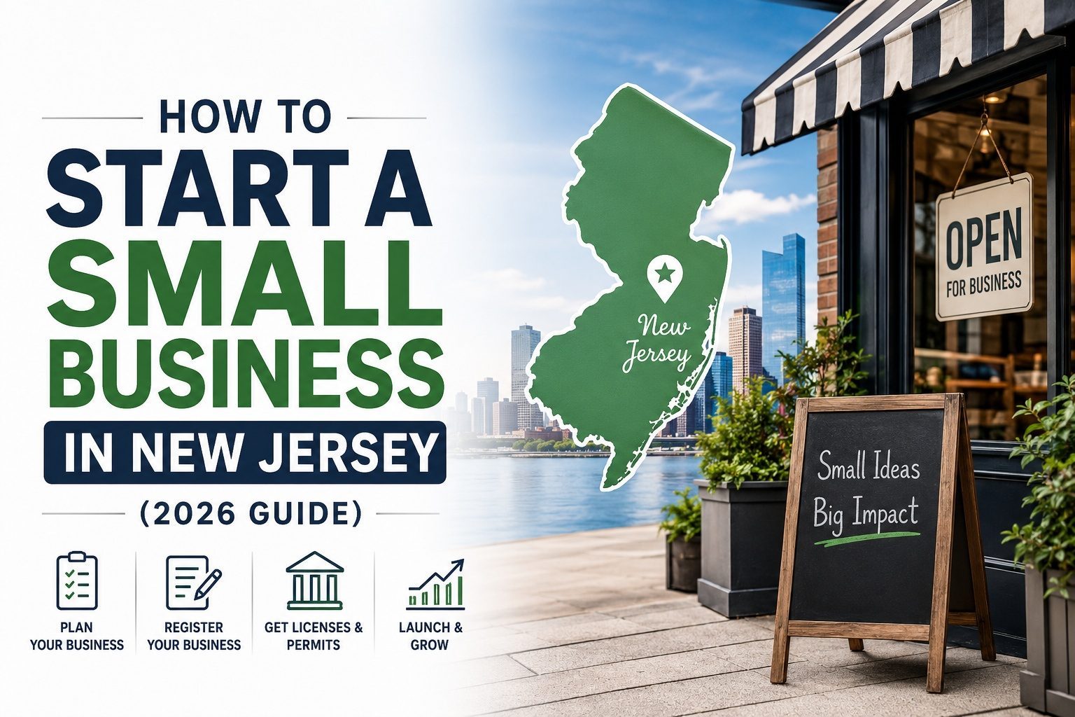 How to Start a Small Business in New Jersey (2026 Guide) representing New Jersey's diverse and vibrant communities