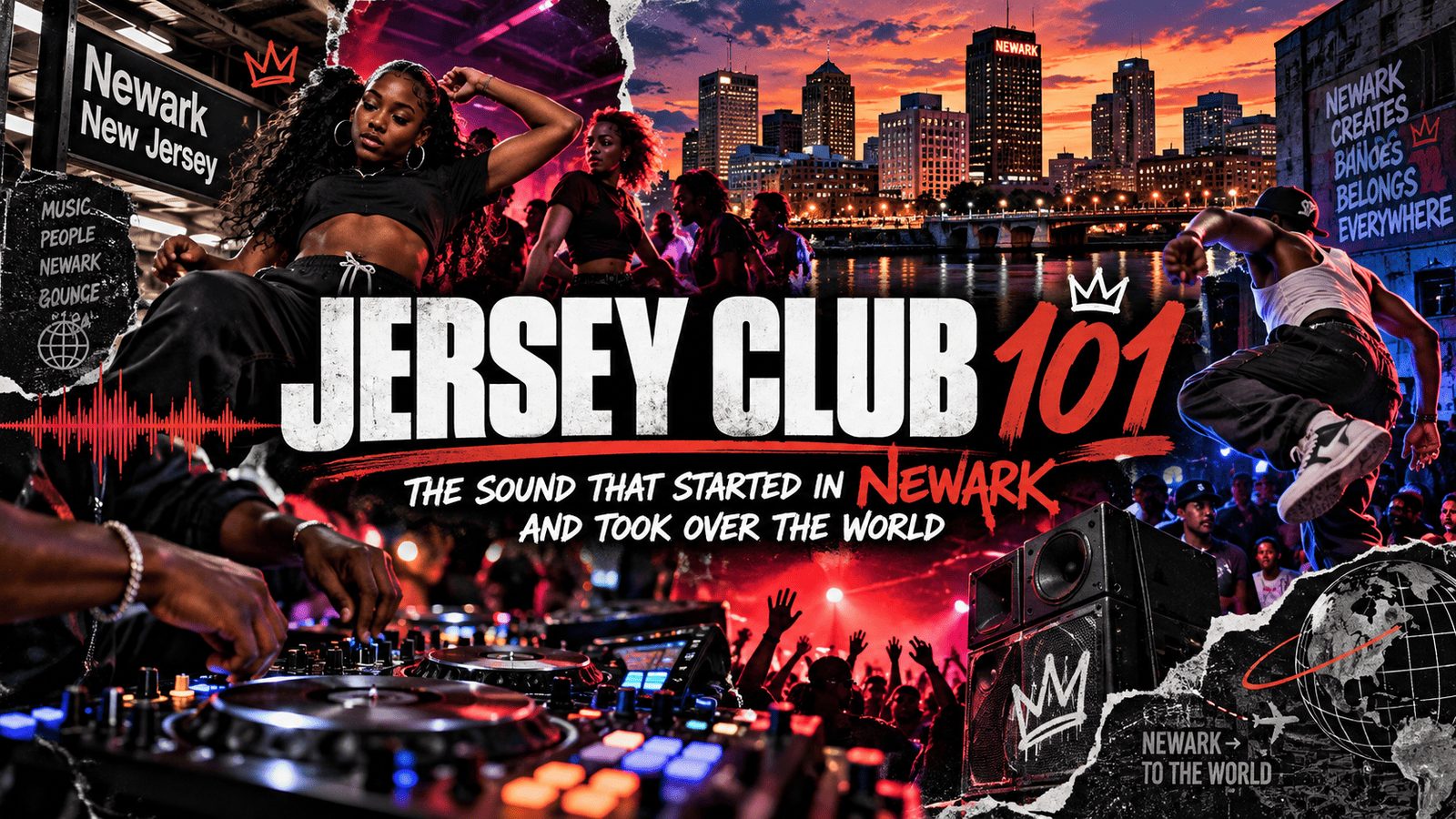 Jersey Club 101 The Sound That Started in Newark and Took Over the World representing New Jersey's rich musical heritage and live music scene