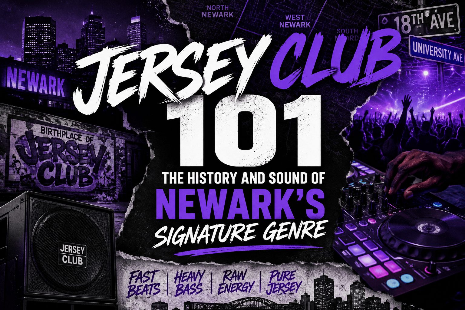 Jersey Club 101 The History and Sound of Newarks Signature Genre representing New Jersey's arts, culture, and creative community