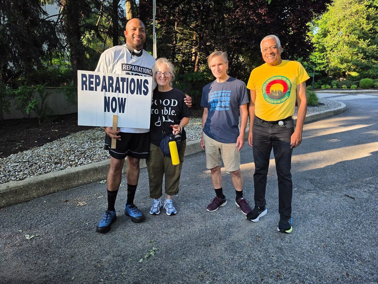 Pastor Turner Walk 40 Miles from Underground Railroad Site to Trenton, Spotlight representing New Jersey's diverse and vibrant communities