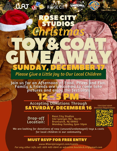 We Are Jersey Invites Community Participation in Christmas Toy & Coat Drive to Spread Holiday Cheer