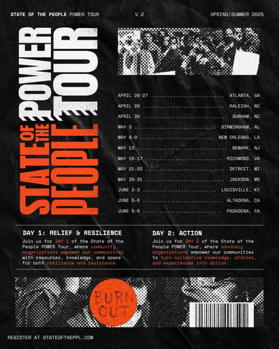 “State of the People” POWER Tour Comes to Newark: A Call to Action for Black Liberation, Community Healing, and Collective Power