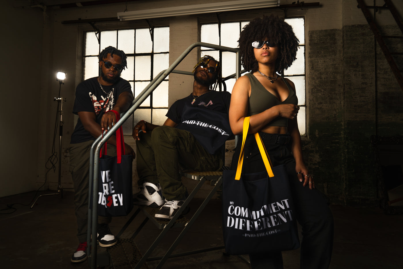 Tote Bag Aesthetic - New Jersey Tote Bag - We Are Jersey Magazine - Model Faith Rodriguez - Photographer LacQuan Scott