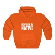 Orange New Jersey Native Sweatshirt. 