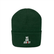 We Are Jersey Forrest green Knit Beanie