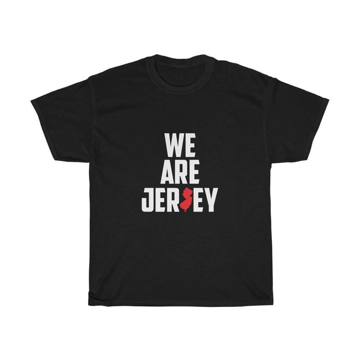 This is the black We Are Jersey Unisex Triblend Tee.
