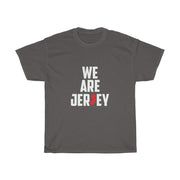 This is the charcoal We Are Jersey Unisex Triblend Tee.